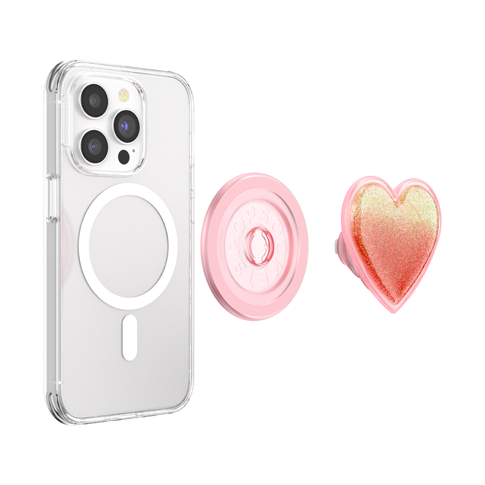 Squishy Tidepool Heart Pinky — MagSafe PopGrip - US 71361