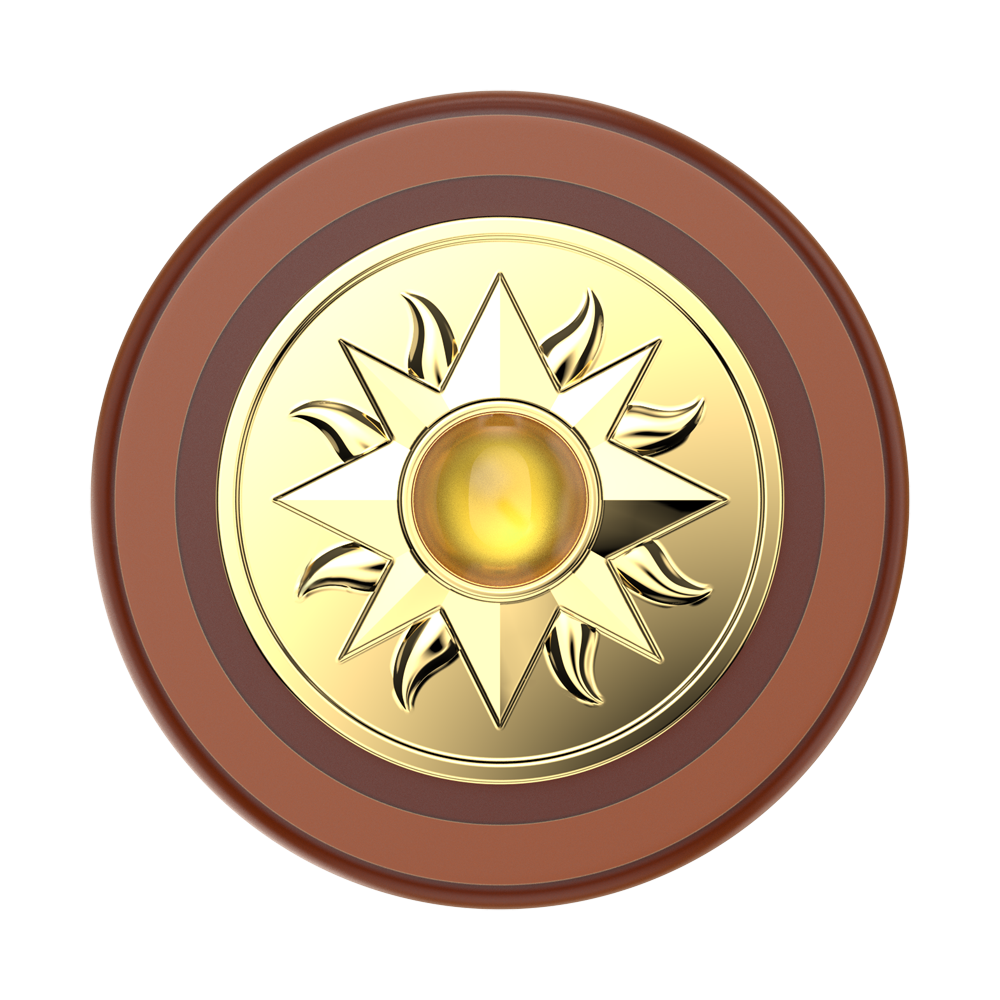 Enamel Sun Jewel Amber — MagSafe PopGrip - US 27827