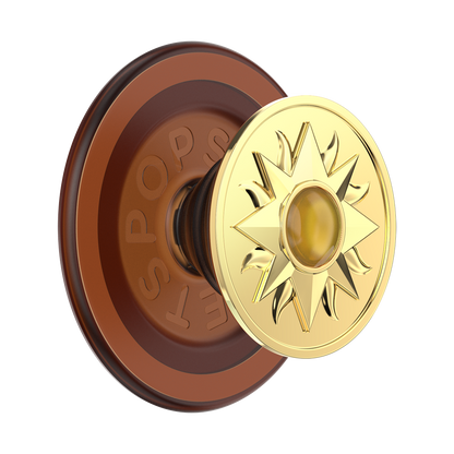 Enamel Sun Jewel Amber — MagSafe PopGrip - US 61451
