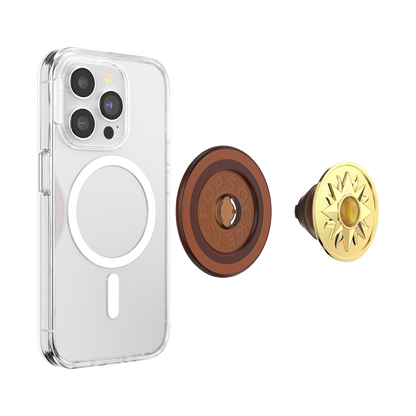 Enamel Sun Jewel Amber — MagSafe PopGrip - US 27827