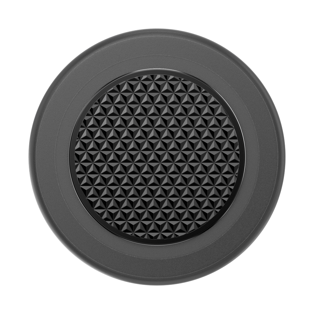 Triangle Knurl Black — MagSafe PopGrip - US 76924