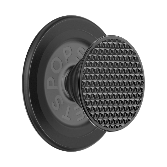 Triangle Knurl Black — MagSafe PopGrip - US 76924