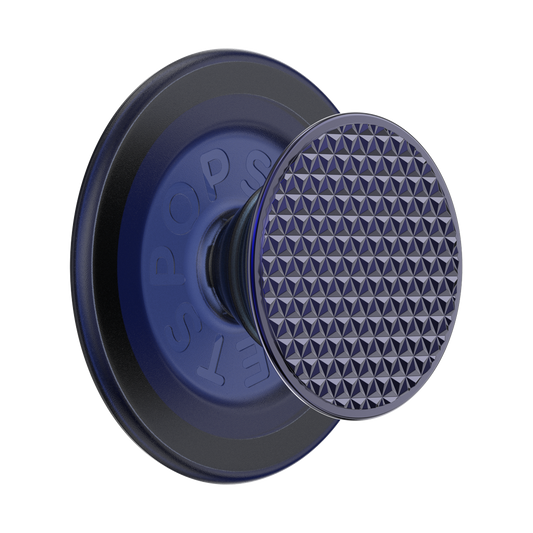 Triangle Knurl French Navy — MagSafe PopGrip - US 63454