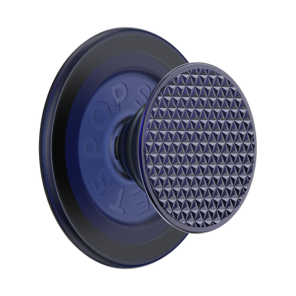 Triangle Knurl French Navy — MagSafe PopGrip - US 45038