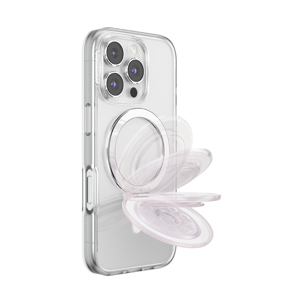 White Opalescent  —  MagSafe Kick-Out Grip & Stand - US 50629
