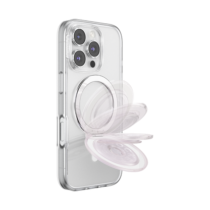 White Opalescent  —  MagSafe Kick-Out Grip & Stand - US 50629