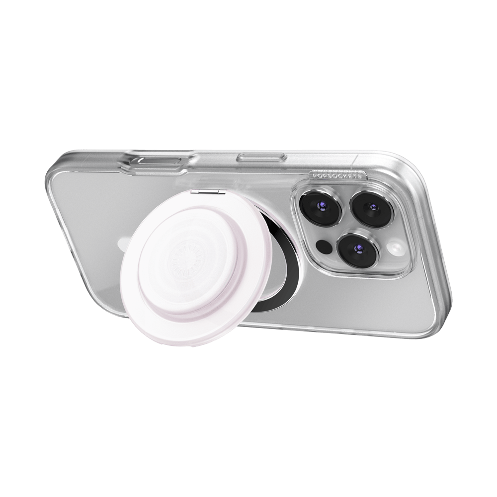 White Opalescent  —  MagSafe Kick-Out Grip & Stand - US 48401