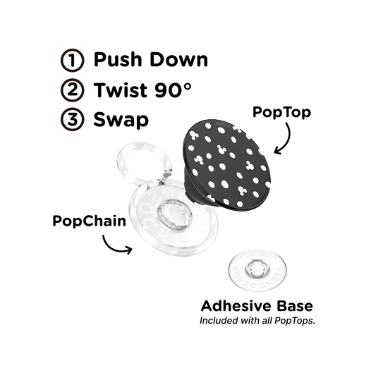 Mickey Polka Dot Black — PopTop - US 39450