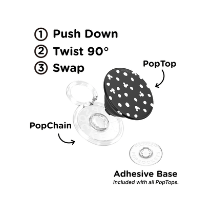 Mickey Polka Dot Black — PopTop - US 14619