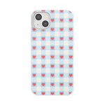 Berry Sweet Gingham — iPhone 14 Plus MagSafe Case - US 90380