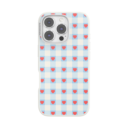 Berry Sweet Gingham — iPhone 16 Pro MagSafe Case - US 67162