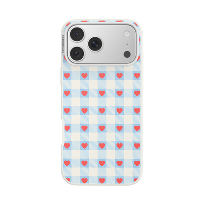 Berry Sweet Gingham — iPhone 17 Pro Max MagSafe Case - US 77538