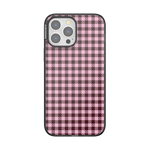 Black Cherry Gingham — iPhone 13 Pro Max MagSafe Case - US 06525