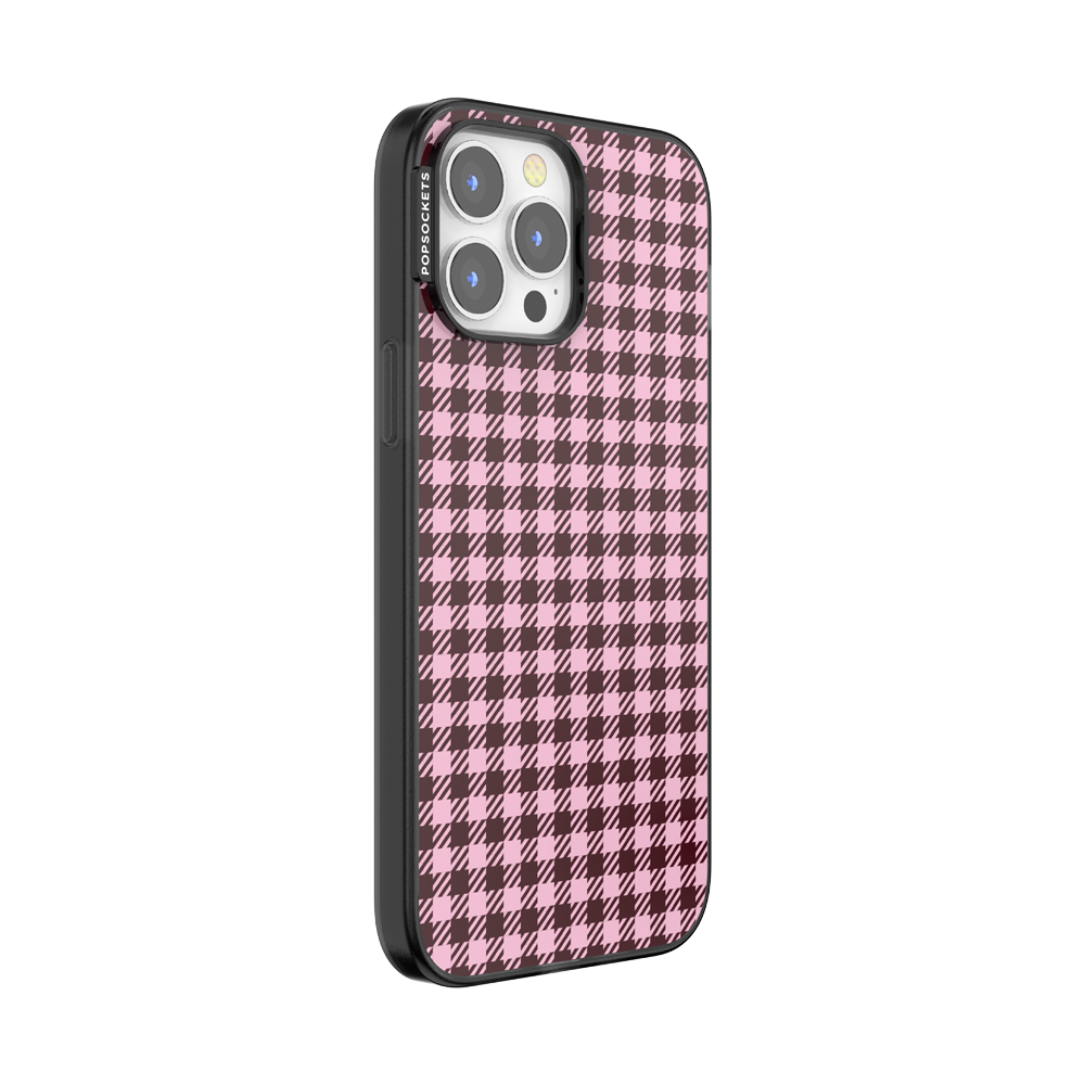 Black Cherry Gingham — iPhone 13 Pro Max MagSafe Case - US 06525