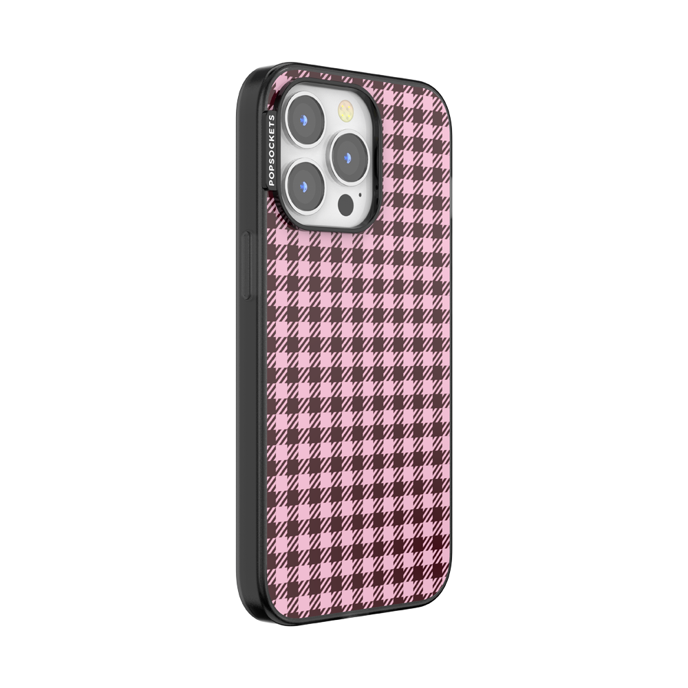 Black Cherry Gingham — iPhone 13 Pro MagSafe Case - US 00376