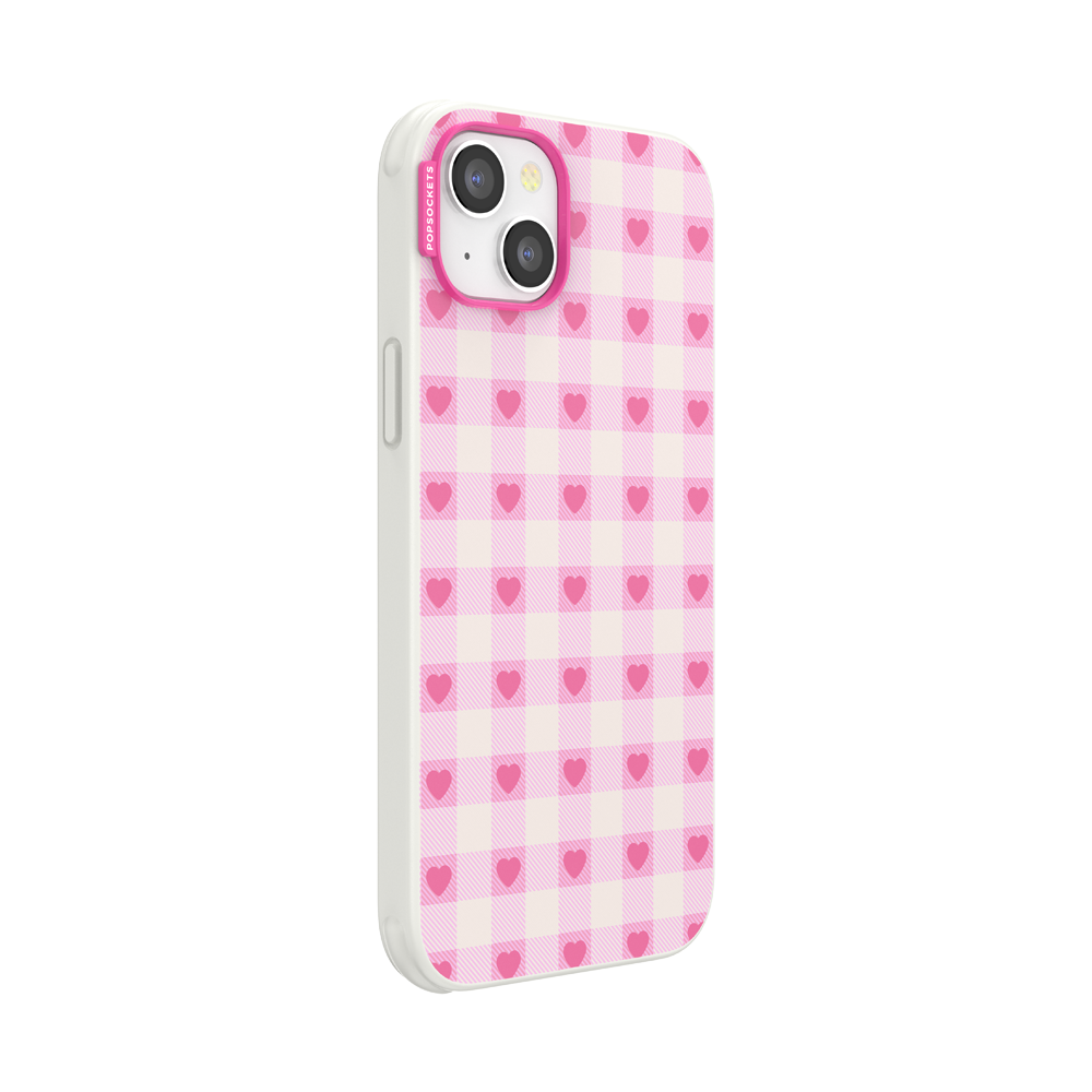 Blush Gingham — iPhone 14 Plus MagSafe Case - US 24101