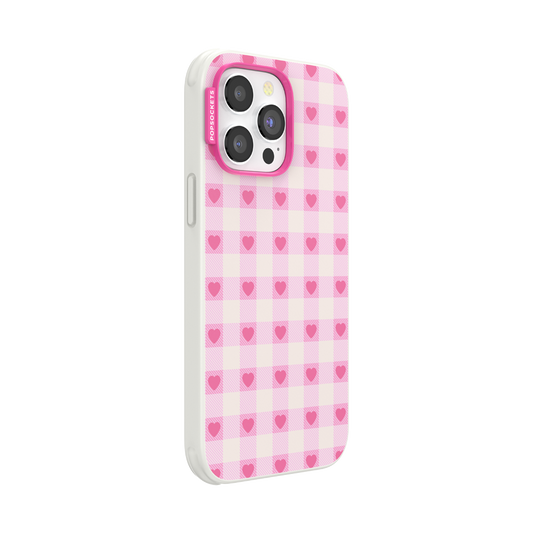 Blush Gingham — iPhone 14 Pro Max MagSafe Case - US 81195