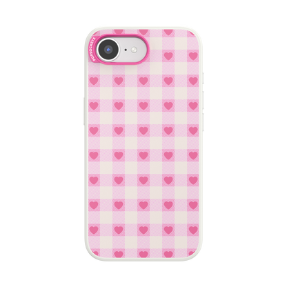 Blush Gingham — iPhone 17e/16e MagSafe Case - US 23644