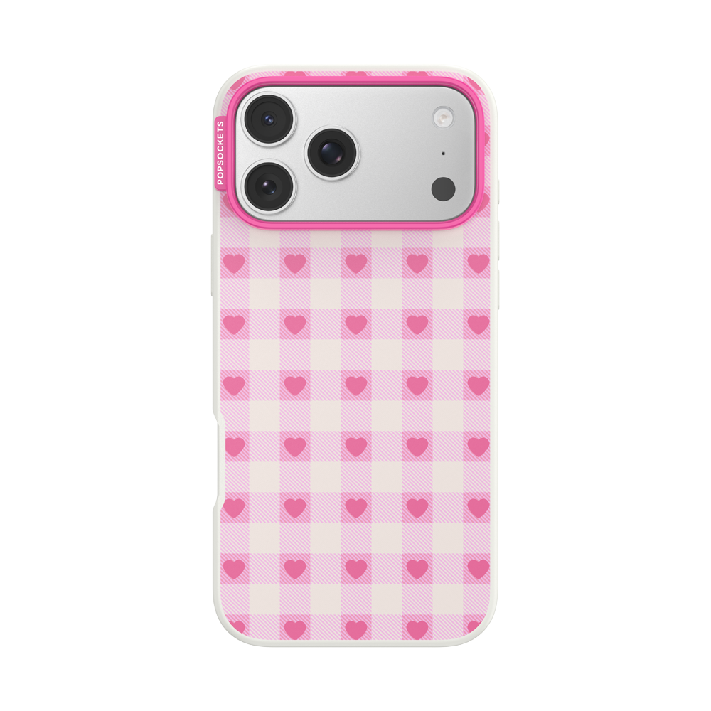 Blush Gingham — iPhone 17 Pro Max MagSafe Case - US 68117