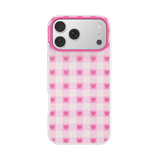 Blush Gingham — iPhone 17 Pro Max MagSafe Case - US 68117