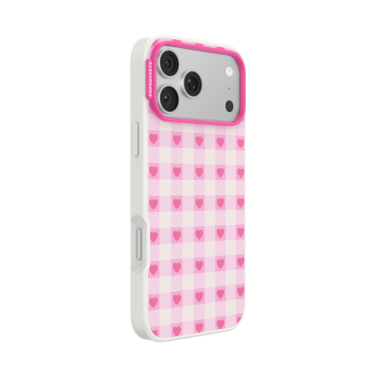Blush Gingham — iPhone 17 Pro Max MagSafe Case - US 79829