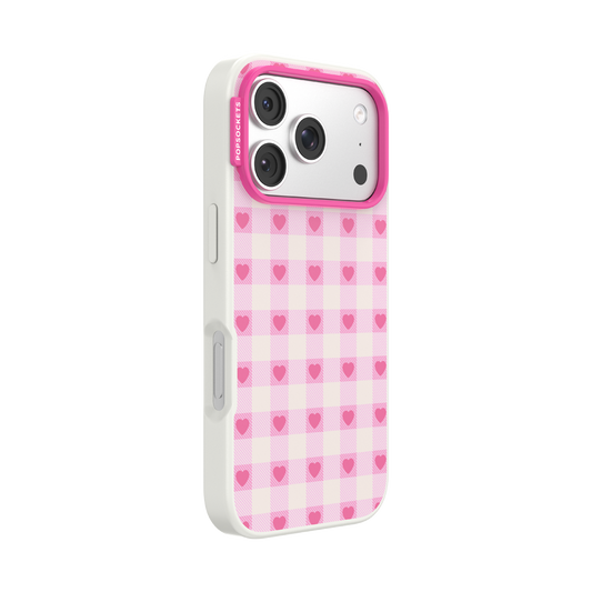 Blush Gingham — iPhone 17 Pro MagSafe Case - US 19870