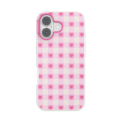 Blush Gingham — iPhone 17 MagSafe Case - US 15605