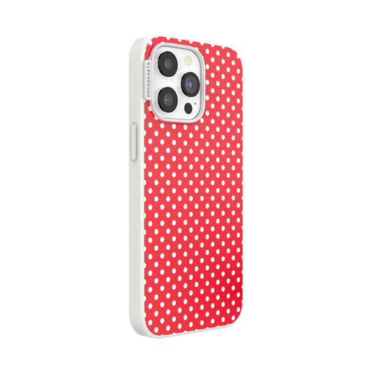 Cherry Red Polka Dot — iPhone 15 Pro Max MagSafe Case - US 77316