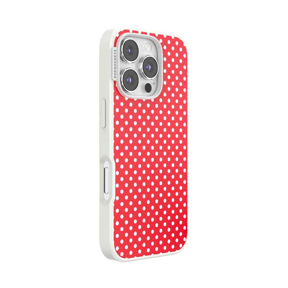 Cherry Red Polka Dot — iPhone 16 Pro MagSafe Case - US 16590