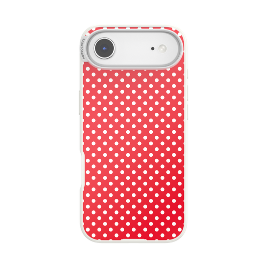Cherry Red Polka Dot — iPhone Air MagSafe Case - US 15788