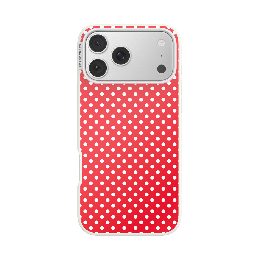 Cherry Red Polka Dot — iPhone 17 Pro Max MagSafe Case - US 52871