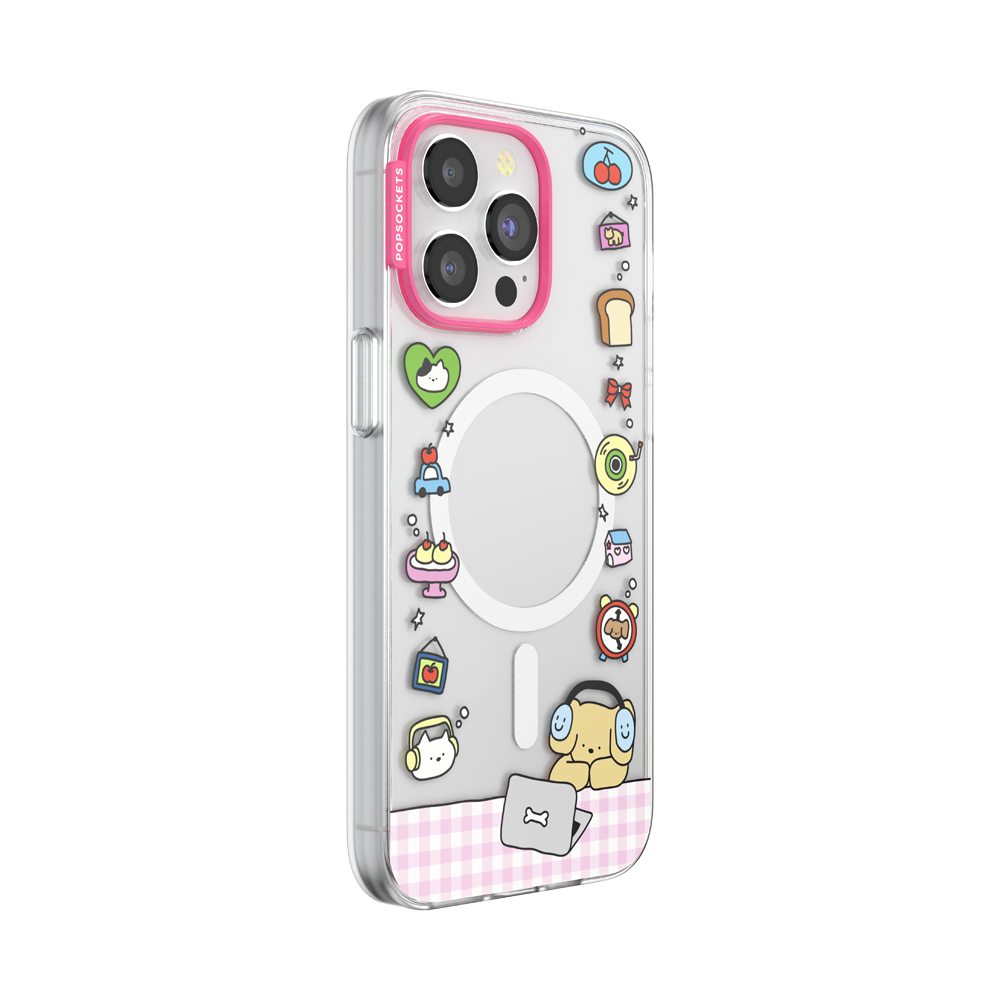 Dog Typing — iPhone 15 Pro Max MagSafe Case - US 52482