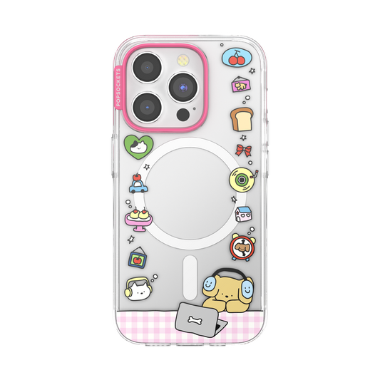 Dog Typing — iPhone 15 Pro MagSafe Case - US 53712