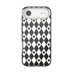 Harlequin Hearts Black — iPhone Air MagSafe Case - US 64573