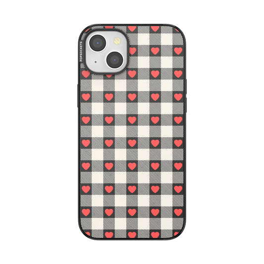 Heartbreaker Gingham — iPhone 15 Plus MagSafe Case - US 50097