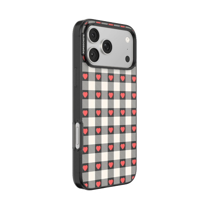 Heartbreaker Gingham — iPhone 17 Pro Max MagSafe Case - US 89152