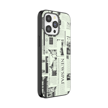 Hot off the Press Black — iPhone 15 Pro Max MagSafe Case - US 59306