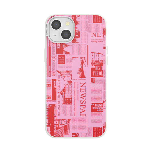 Hot off the Press Pink — iPhone 15 Plus MagSafe Case - US 35417
