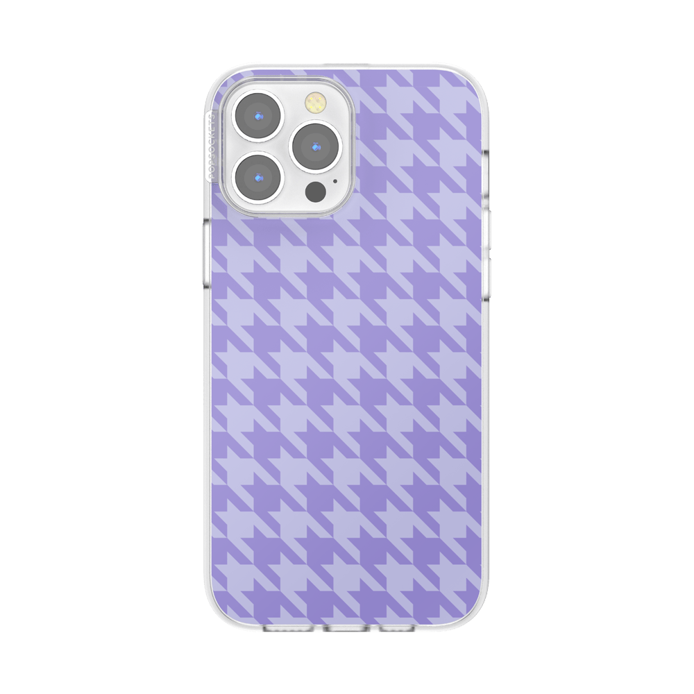 Lilac Houndstooth — iPhone 13 Pro Max MagSafe Case - US 65882