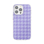 Lilac Houndstooth — iPhone 13 Pro MagSafe Case - US 36809