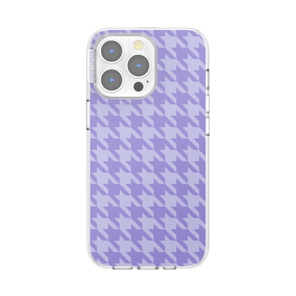 Lilac Houndstooth — iPhone 13 Pro MagSafe Case - US 36809