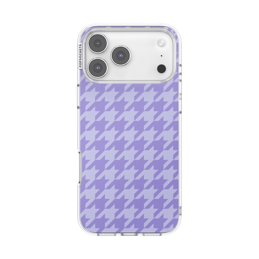 Lilac Houndstooth — iPhone 17 Pro Max MagSafe Case - US 53770