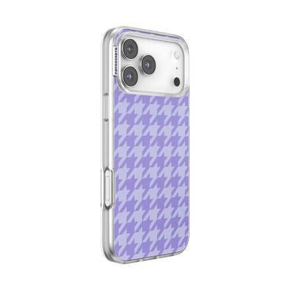 Lilac Houndstooth — iPhone 17 Pro Max MagSafe Case - US 14352