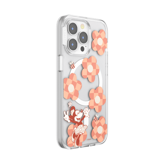 Minnie Checkered Flower  — iPhone 13 Pro MagSafe Case - US 42446