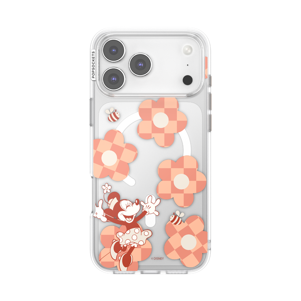 Minnie Checkered Flower — iPhone 17 Pro Max MagSafe Case - US 84901