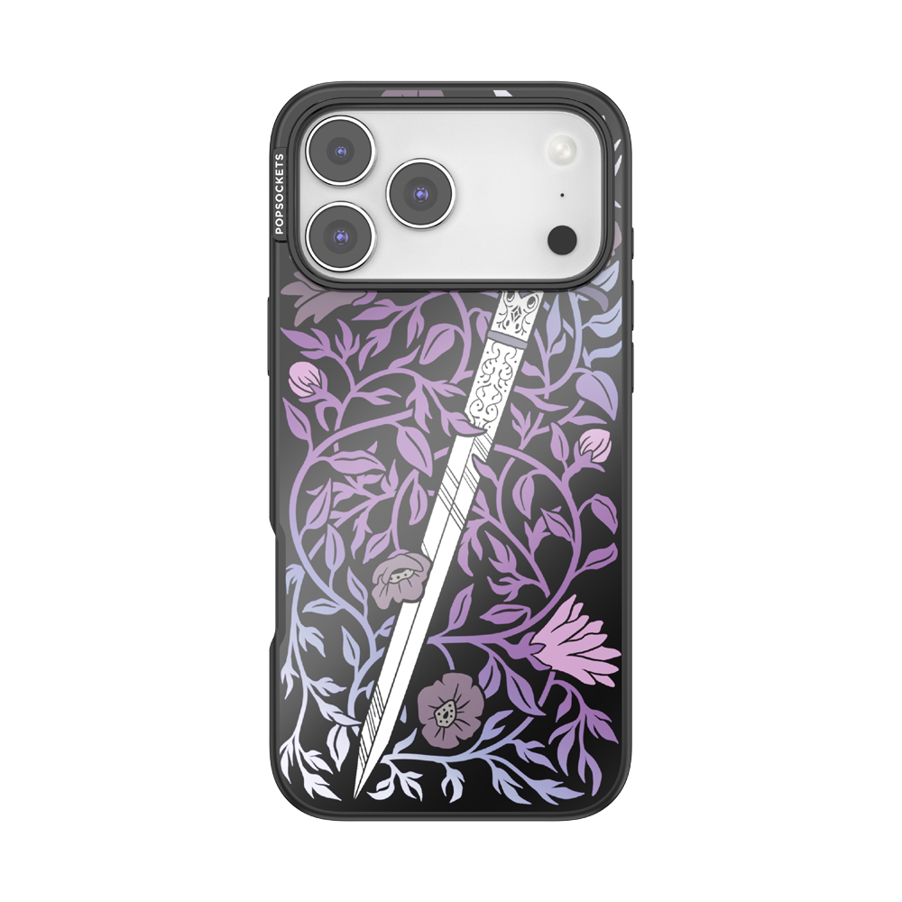 Mirror Thorny Blade Lavendar — iPhone 17 Pro Max MagSafe Case - US 67824