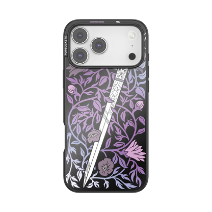 Mirror Thorny Blade Lavendar — iPhone 17 Pro Max MagSafe Case - US 67824