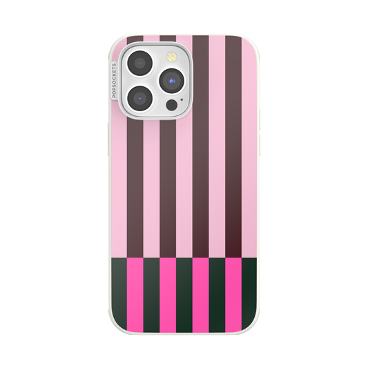 Pop of Pink Stripe — iPhone 14 Pro Max MagSafe Case - US 40886
