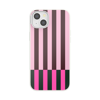 Pop of Pink Stripe — iPhone 15 Plus MagSafe Case - US 74941