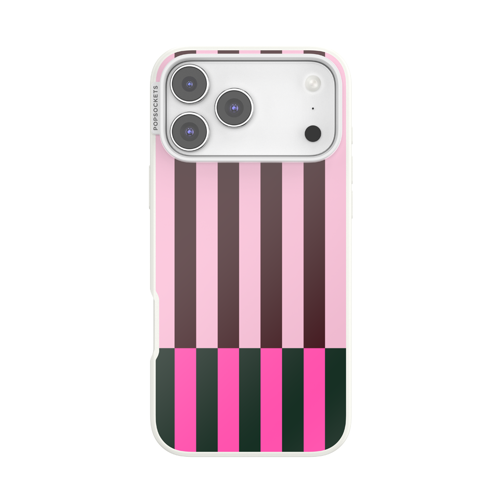 Pop of Pink Stripe — iPhone 17 Pro Max MagSafe Case - US 50008